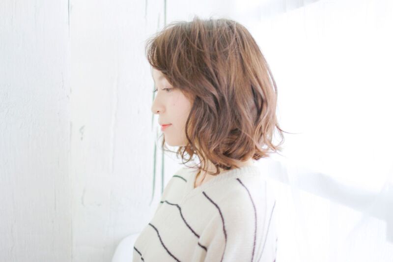 ラフ感が◎カジュアルボブ