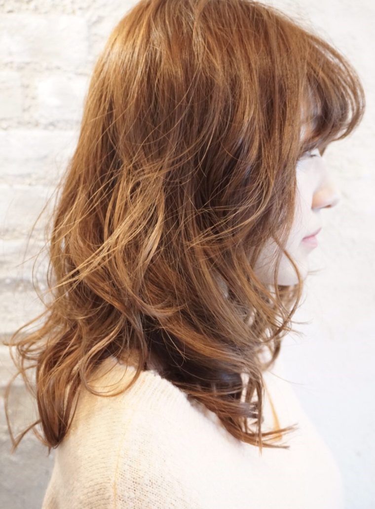 王道◎愛されゆるふわセミディ