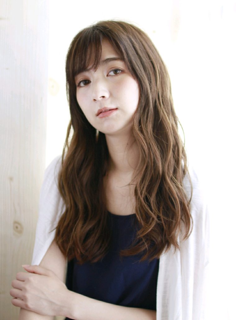 大人可愛いロング